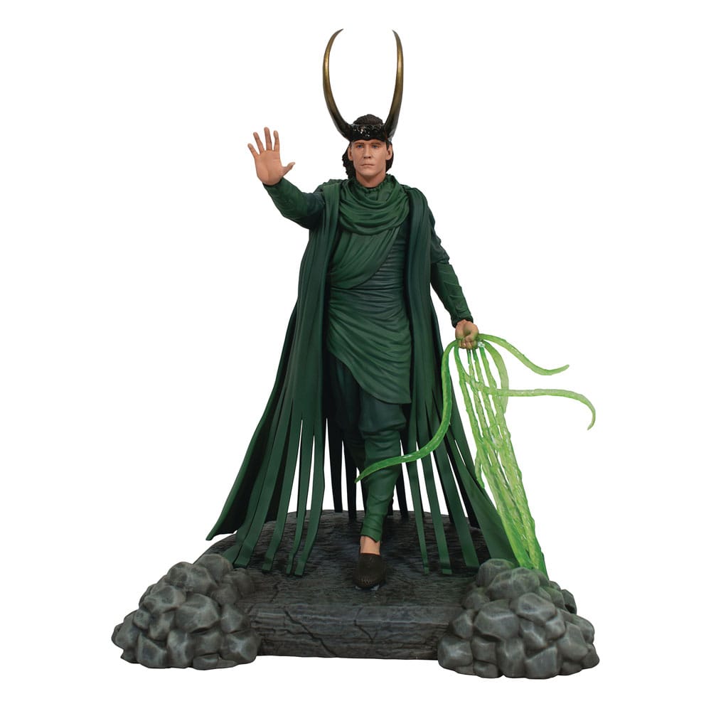 Loki Gallery PVC Statue Loki (God Loki) 28cm - Scale Statue - Diamond Select - Hobby Figures UK