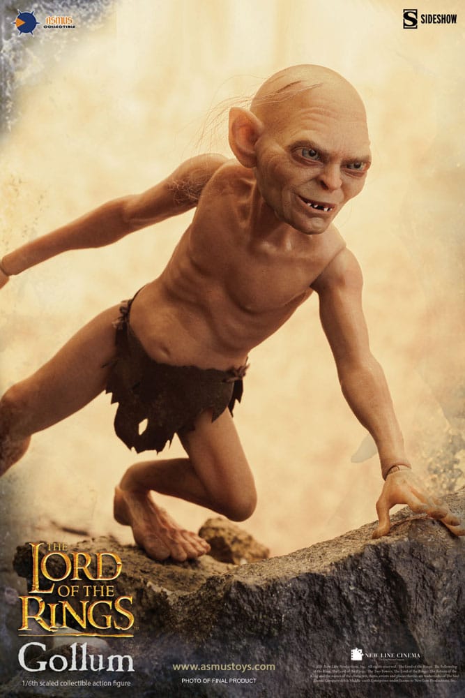 Lord of the Rings Action Figure 1/6 Gollum 20cm - Action Figures - Asmus Collectible Toys - Hobby Figures UK