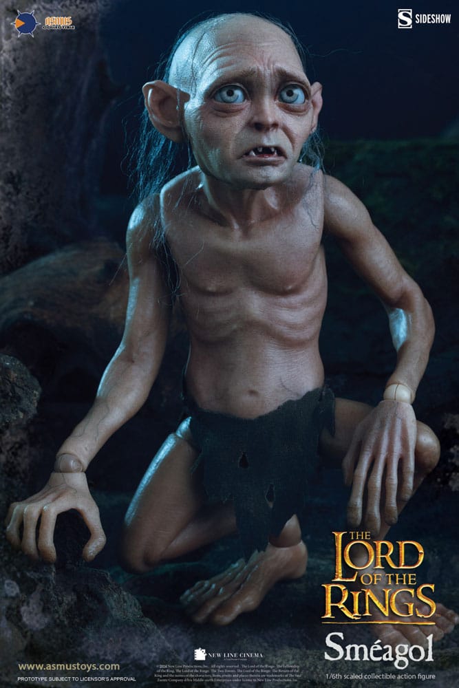 Lord of the Rings Action Figure 1/6 Sméagol 20cm - Action Figures - Asmus Collectible Toys - Hobby Figures UK