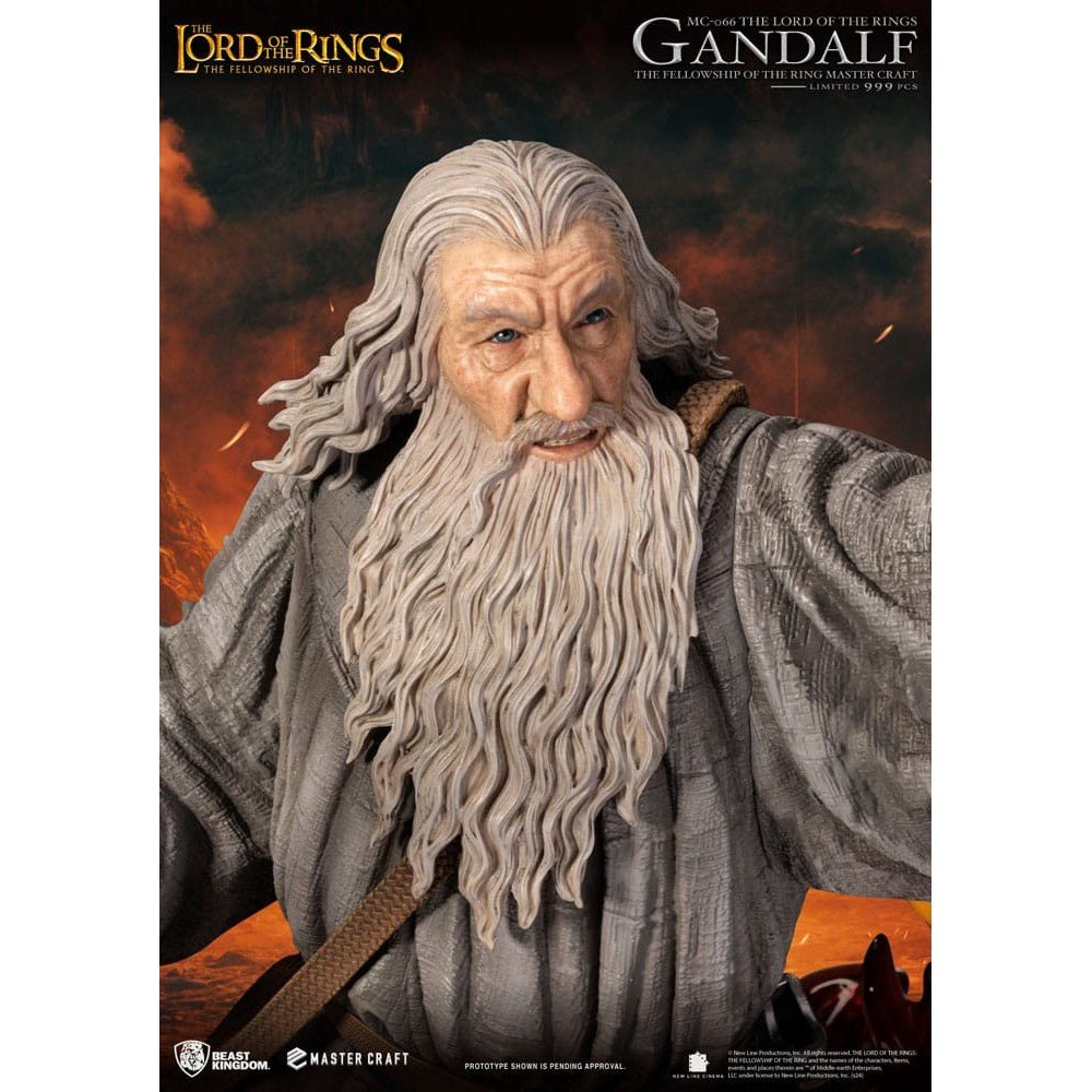Lord of the Rings Master Craft Statue Gandalf 58cm - Scale Statue - Beast Kingdom Toys - Hobby Figures UK