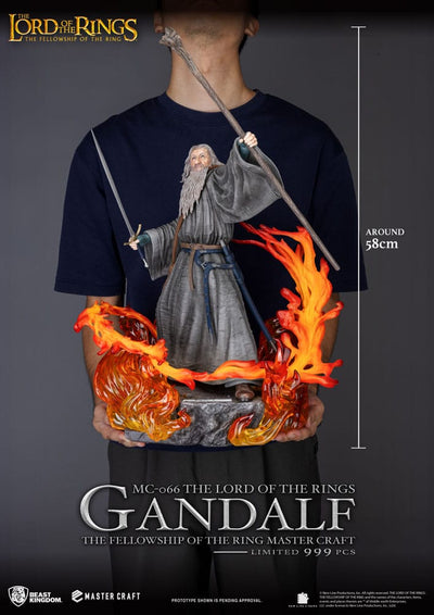 Lord of the Rings Master Craft Statue Gandalf 58cm - Scale Statue - Beast Kingdom Toys - Hobby Figures UK