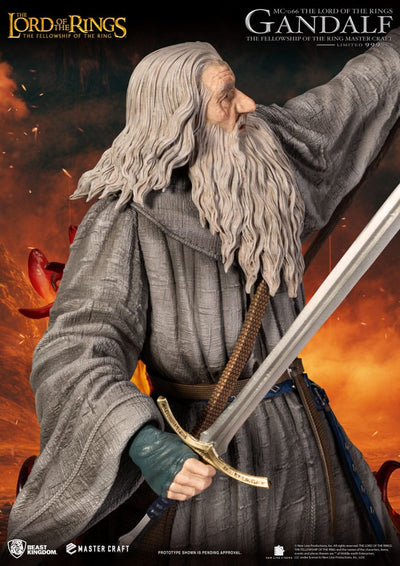 Lord of the Rings Master Craft Statue Gandalf 58cm - Scale Statue - Beast Kingdom Toys - Hobby Figures UK
