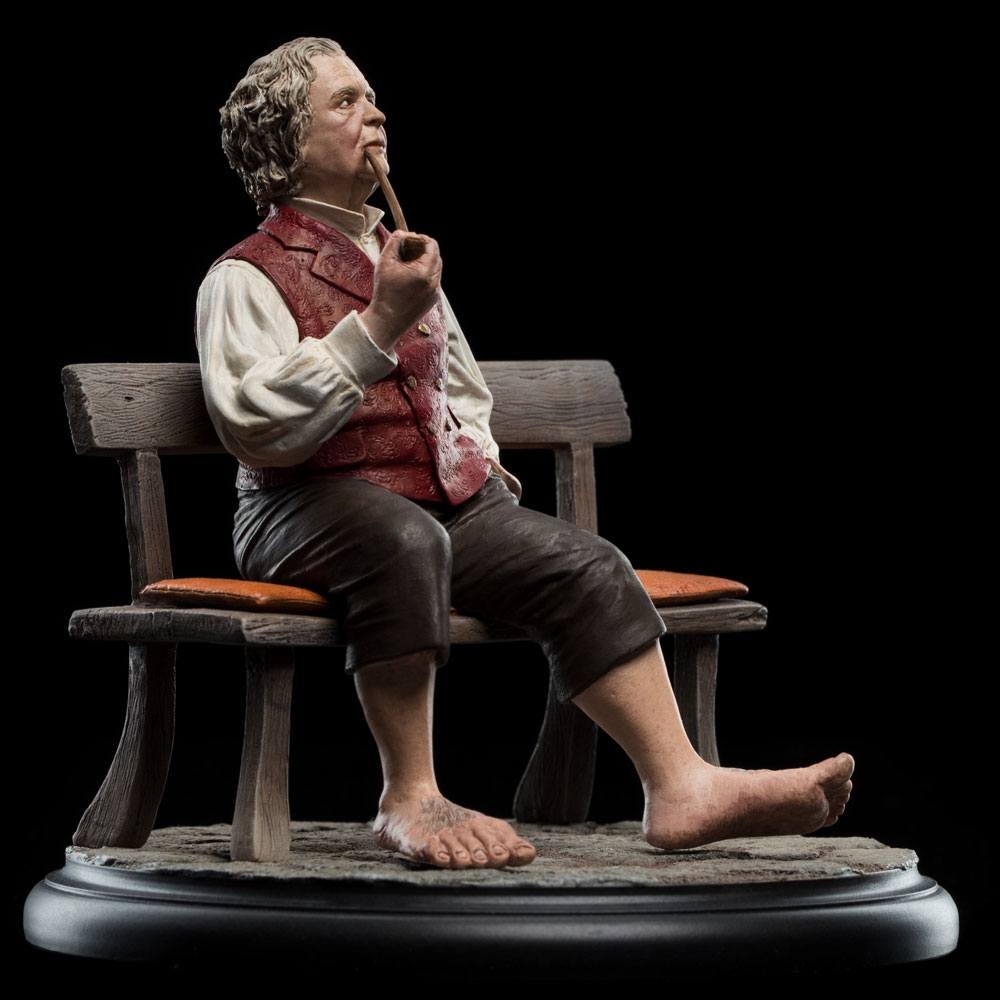 Lord of the Rings Mini Statue Bilbo Baggins 11cm - Scale Statue - Weta Workshop - Hobby Figures UK