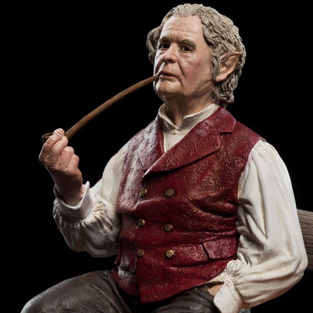 Lord of the Rings Mini Statue Bilbo Baggins 11cm - Scale Statue - Weta Workshop - Hobby Figures UK