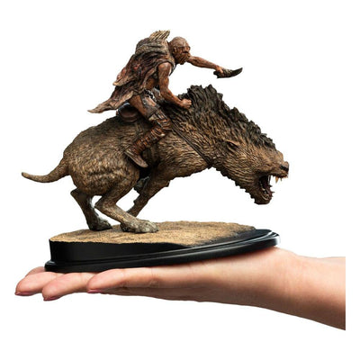 Lord of the Rings Mini Statue Sharkû on Warg 18cm - Scale Statue - Weta Workshop - Hobby Figures UK