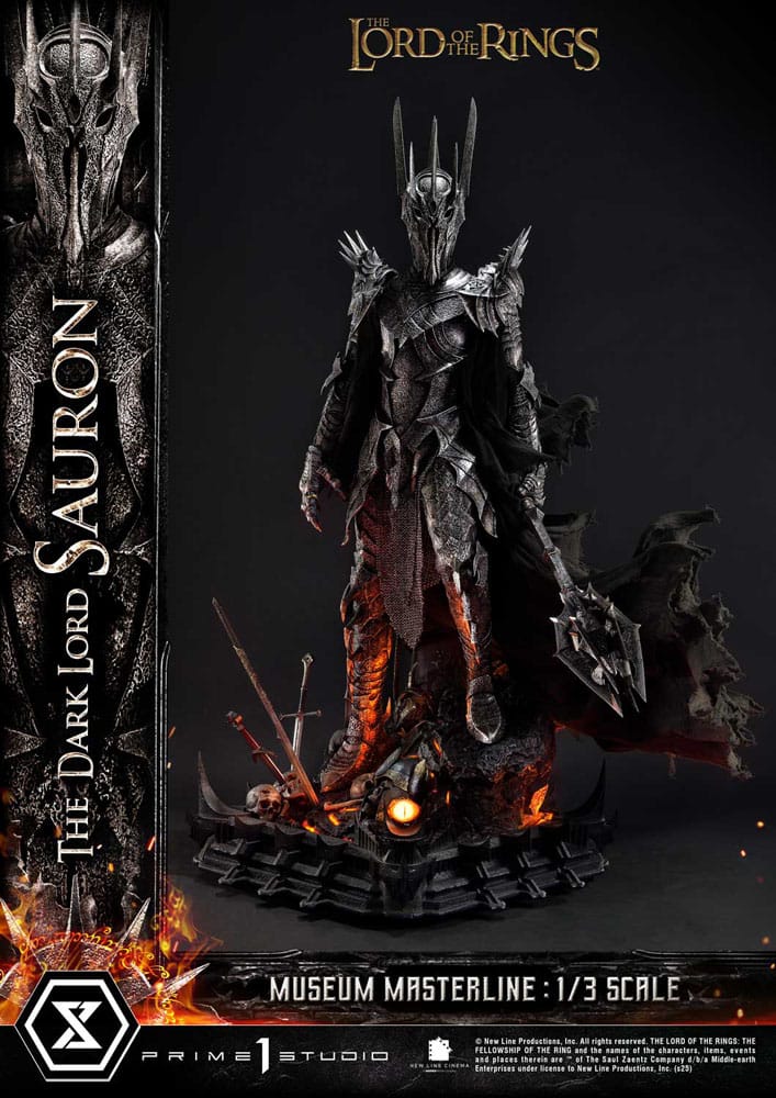Lord of the Rings Museum Masterline Series Statue 1/3 The Dark Lord Sauron 117cm