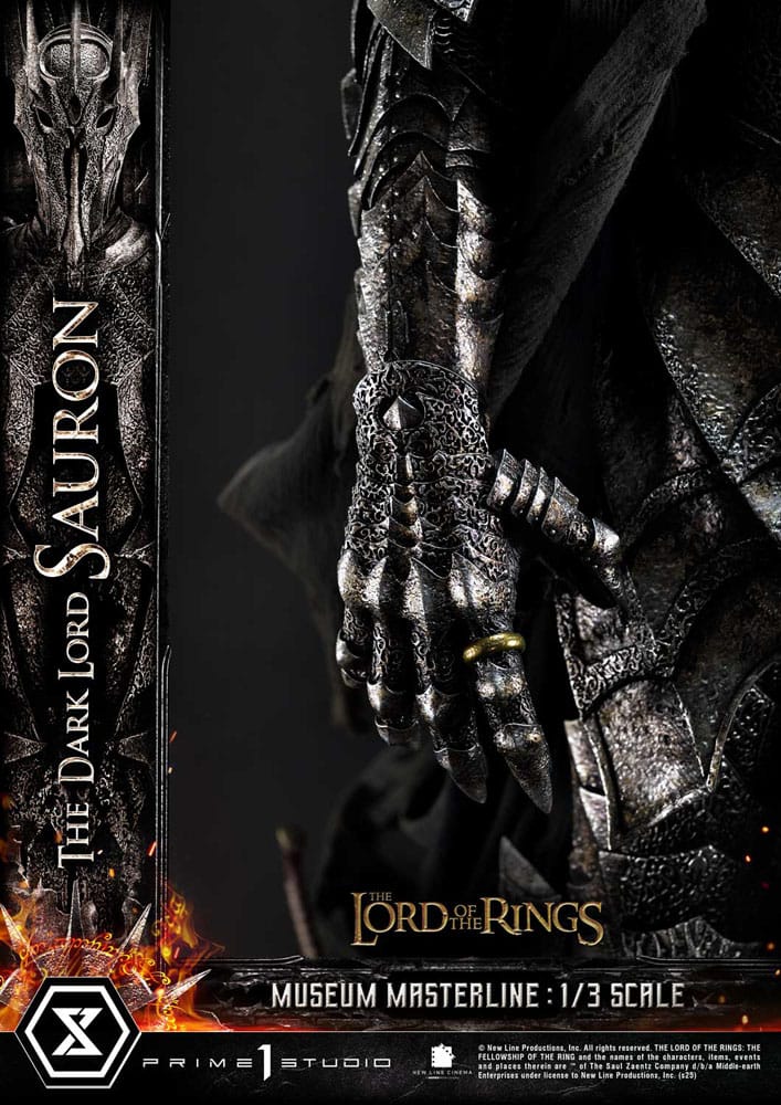 Lord of the Rings Museum Masterline Series Statue 1/3 The Dark Lord Sauron 117cm
