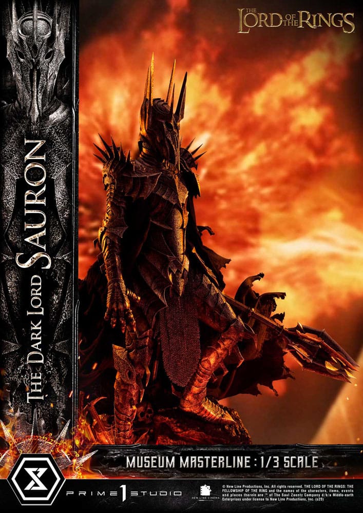 Lord of the Rings Museum Masterline Series Statue 1/3 The Dark Lord Sauron 117cm