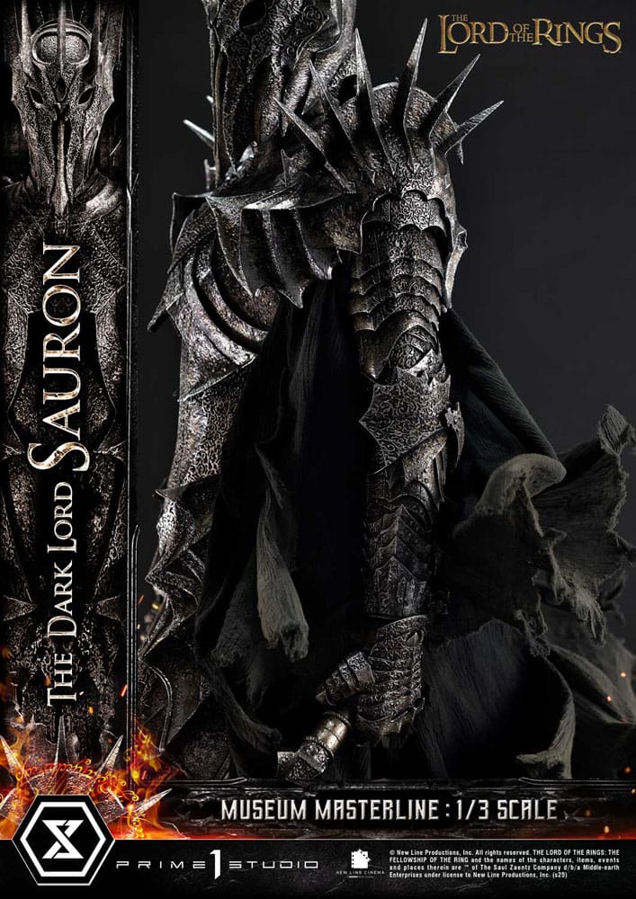 Lord of the Rings Museum Masterline Series Statue 1/3 The Dark Lord Sauron 117cm