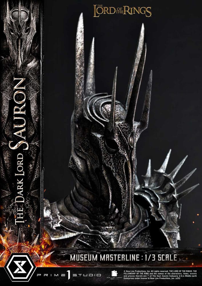 Lord of the Rings Museum Masterline Series Statue 1/3 The Dark Lord Sauron 117cm