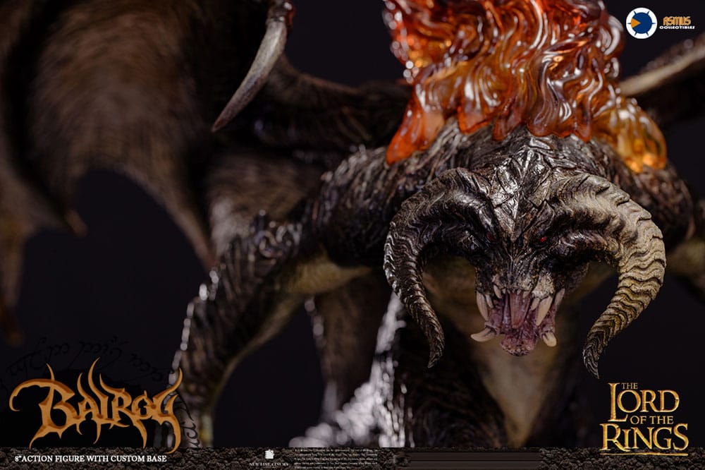 Lord of the Rings Plastic Model Kit Balrog (Organic Version) 28cm - Action Figures - Asmus Collectible Toys - Hobby Figures UK