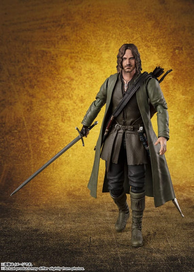 Lord of the Rings S.H. Figuarts Action Figure Aragorn 16cm - Action Figures - Bandai Tamashii Nations - Hobby Figures UK