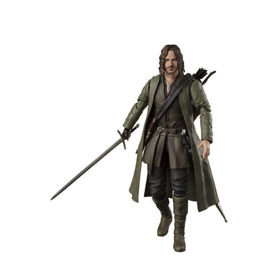 Lord of the Rings S.H. Figuarts Action Figure Aragorn 16cm - Action Figures - Bandai Tamashii Nations - Hobby Figures UK