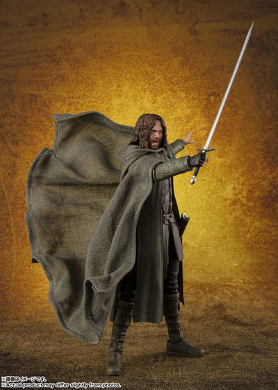 Lord of the Rings S.H. Figuarts Action Figure Aragorn 16cm - Action Figures - Bandai Tamashii Nations - Hobby Figures UK