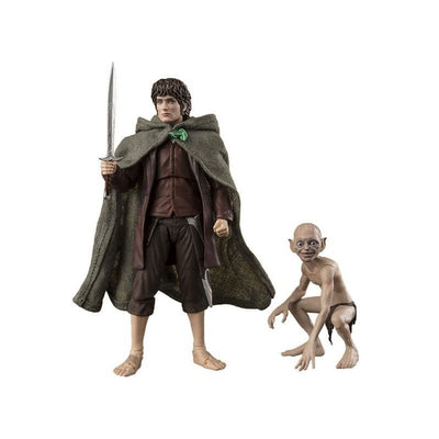 Lord of the Rings S.H. Figuarts Action Figures Frodo Baggins & Gollum - Action Figures - Bandai Tamashii Nations - Hobby Figures UK