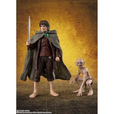 Lord of the Rings S.H. Figuarts Action Figures Frodo Baggins & Gollum - Action Figures - Bandai Tamashii Nations - Hobby Figures UK