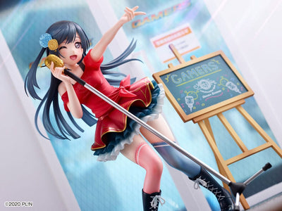 Love Live! Nijigasaki High School Idol Club PVC Statue 1/7 Odaiba Gamers Signboard Girl Setsuna Yuki 21cm - Scale Statue - Wave - Hobby Figures UK