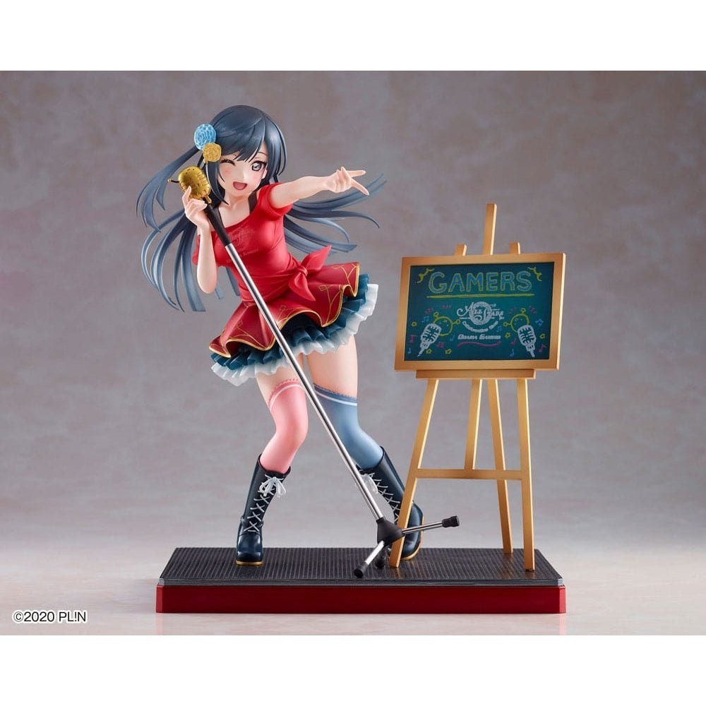 Love Live! Nijigasaki High School Idol Club PVC Statue 1/7 Odaiba Gamers Signboard Girl Setsuna Yuki 21cm - Scale Statue - Wave - Hobby Figures UK
