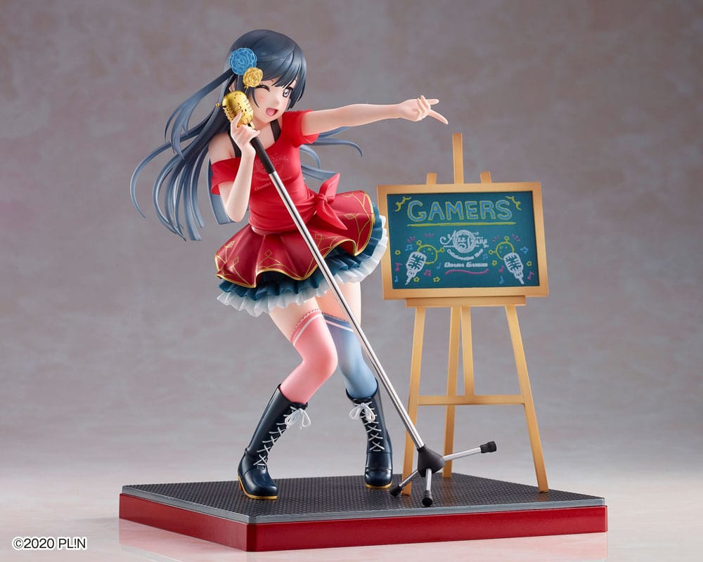 Love Live! Nijigasaki High School Idol Club PVC Statue 1/7 Odaiba Gamers Signboard Girl Setsuna Yuki 21cm - Scale Statue - Wave - Hobby Figures UK