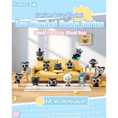 Luo Xiaohei Mini Figures Q face Series 1 3cm Display (4) - Mini Figures - Funism - Hobby Figures UK