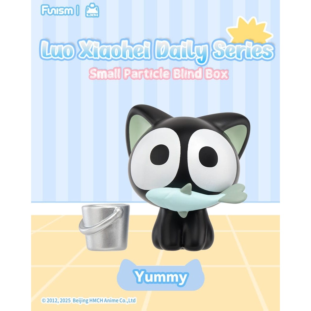 Luo Xiaohei Mini Figures Q face Series 1 3cm Display (4) - Mini Figures - Funism - Hobby Figures UK