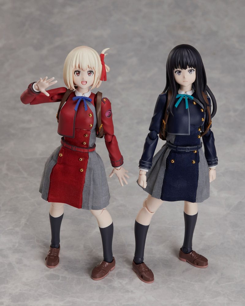 Lycoris Recoil BUZZmod Action Figure 1/12 Chisato Nishikigi 14cm