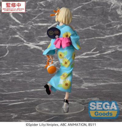 Lycoris Recoil Luminasta PVC Statue Chisato Nishikigi Festival in Yukata 19cm - Scale Statue - Sega - Hobby Figures UK