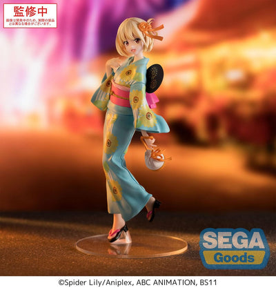 Lycoris Recoil Luminasta PVC Statue Chisato Nishikigi Festival in Yukata 19cm - Scale Statue - Sega - Hobby Figures UK