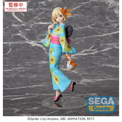Lycoris Recoil Luminasta PVC Statue Chisato Nishikigi Festival in Yukata 19cm - Scale Statue - Sega - Hobby Figures UK