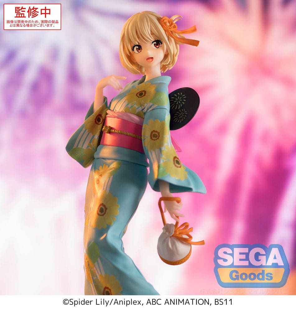 Lycoris Recoil Luminasta PVC Statue Chisato Nishikigi Festival in Yukata 19cm - Scale Statue - Sega - Hobby Figures UK