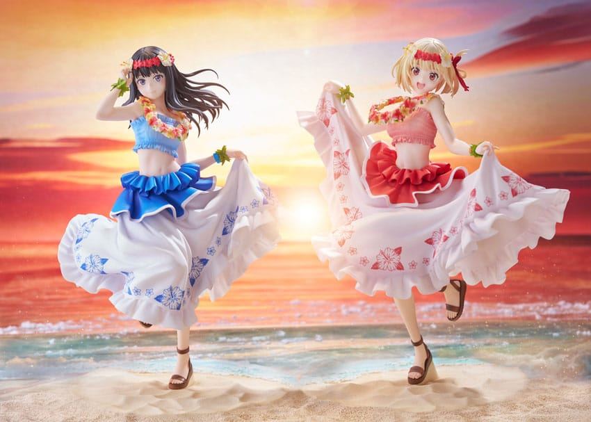 Lycoris Recoil Coreful figurine Takina Inoue Hawaiian Ver. Taito Prize Lycoris Recoil Coreful figurine Takina Inoue Hawaiian Ver. Taito Prize