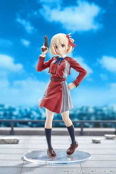 Lycoris Recoil Pop Up Parade PVC Statue Chisato Nishikigi 18cm - Scale Statue - Good Smile Company - Hobby Figures UK