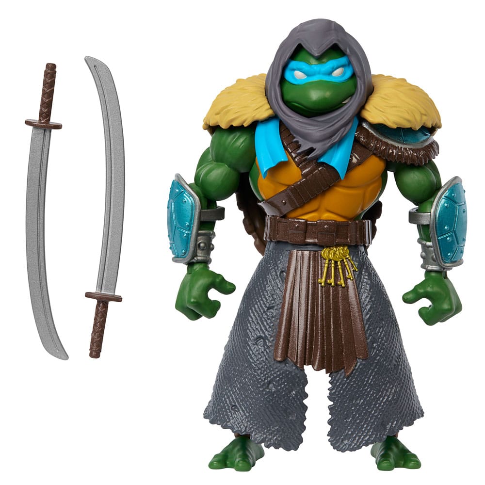 MOTU x TMNT: Turtles of Grayskull Action Figure Stealth Armor Leonardo 14cm - Action Figures - Mattel - Hobby Figures UK