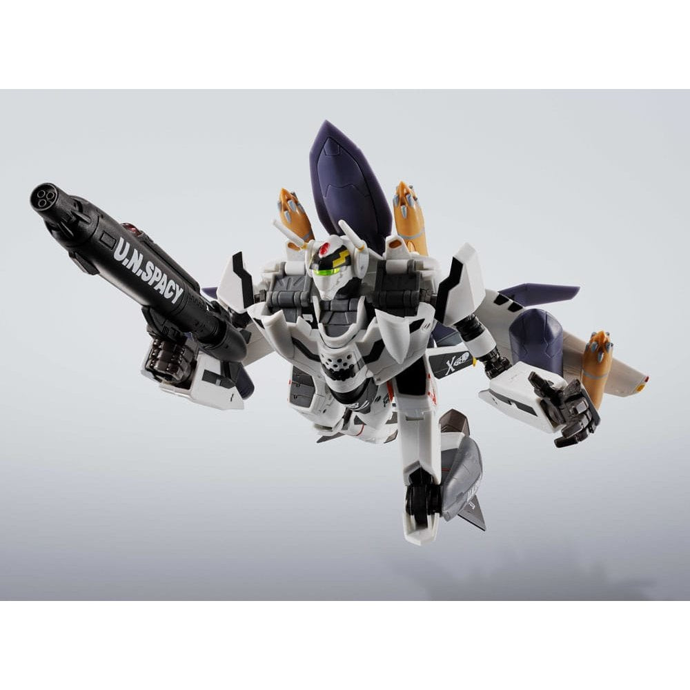 Macross 7 Hi-Metal R Action Figure VF-0S Phoenix (Roy Focker Use) & QF-2200D-B Ghost Set 14cm - Action Figures - Bandai Tamashii Nations - Hobby Figures UK
