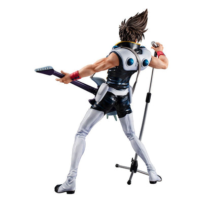 Macross 7 PVC Statue Fire Bomber Live Stage 23cm - Scale Statue - Megahouse - Hobby Figures UK