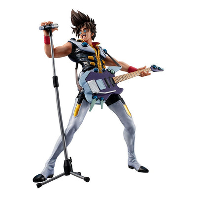 Macross 7 PVC Statue Fire Bomber Live Stage 23cm - Scale Statue - Megahouse - Hobby Figures UK