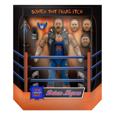 Major Wrestling Podcast Ultimates Action Figure Wave 1 Brian Myers 18cm - Action Figures - Super7 - Hobby Figures UK