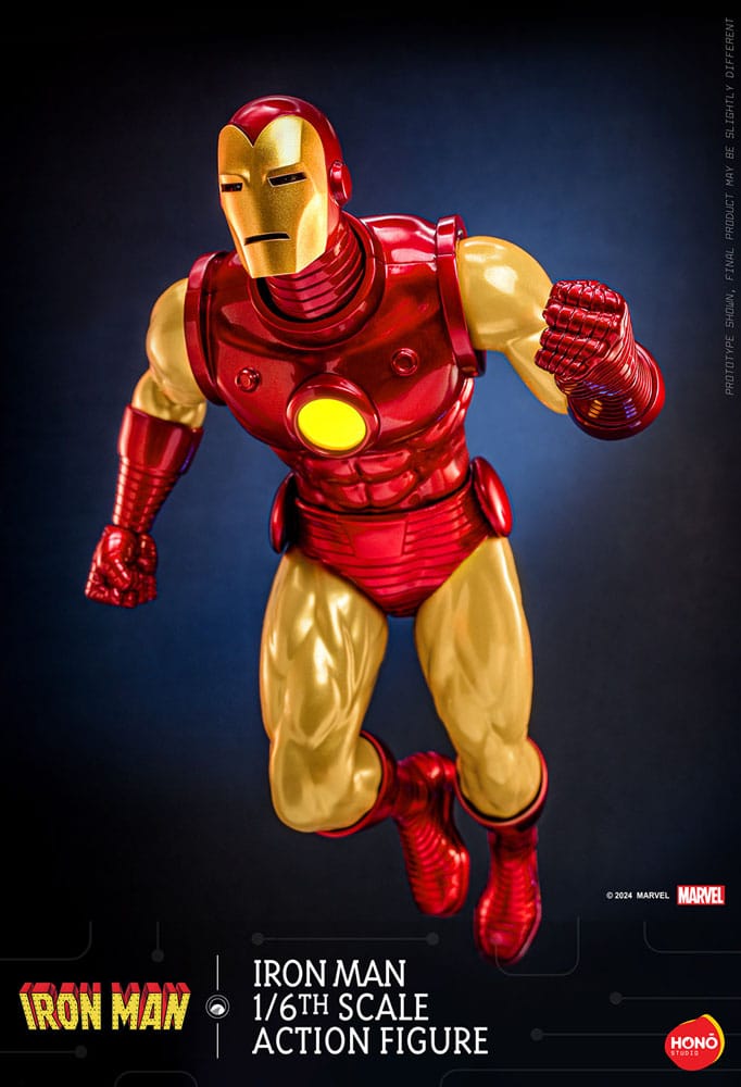 Marvel Action Figure 1/6 Iron Man 32cm - Action Figures - Hono Studio - Hobby Figures UK