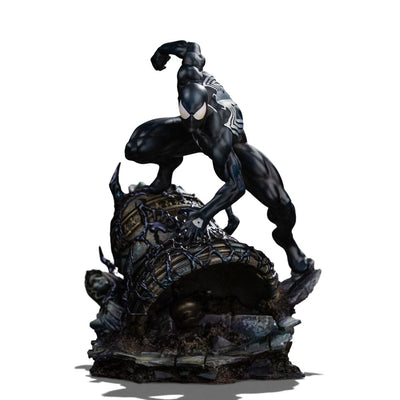 Marvel BDS Art Scale Statue 1/10 Spider-Man Black Costume 20cm - Scale Statue - Iron Studios - Hobby Figures UK