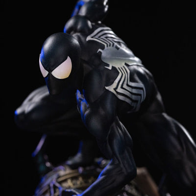 Marvel BDS Art Scale Statue 1/10 Spider-Man Black Costume 20cm - Scale Statue - Iron Studios - Hobby Figures UK
