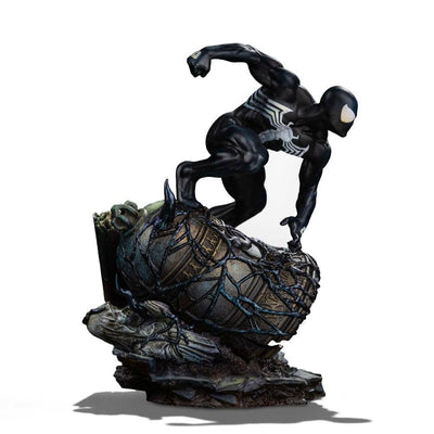 Marvel BDS Art Scale Statue 1/10 Spider-Man Black Costume 20cm - Scale Statue - Iron Studios - Hobby Figures UK