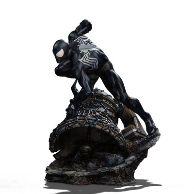 Marvel BDS Art Scale Statue 1/10 Spider-Man Black Costume 20cm - Scale Statue - Iron Studios - Hobby Figures UK