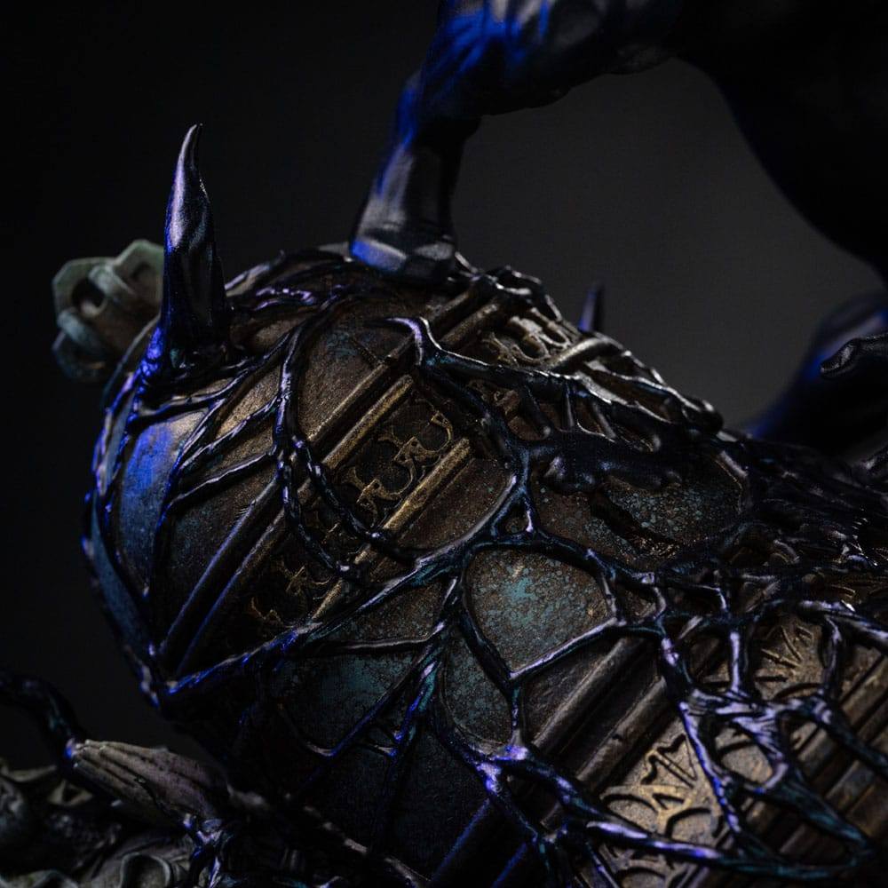 Marvel BDS Art Scale Statue 1/10 Spider-Man Black Costume 20cm - Scale Statue - Iron Studios - Hobby Figures UK