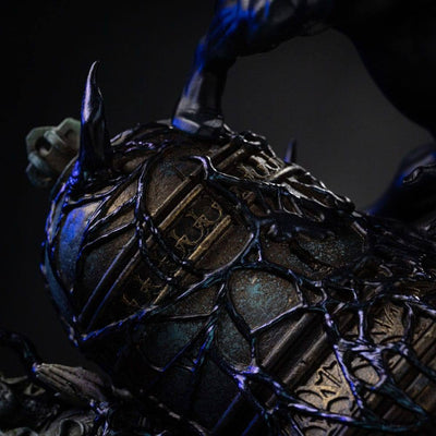 Marvel BDS Art Scale Statue 1/10 Spider-Man Black Costume 20cm - Scale Statue - Iron Studios - Hobby Figures UK