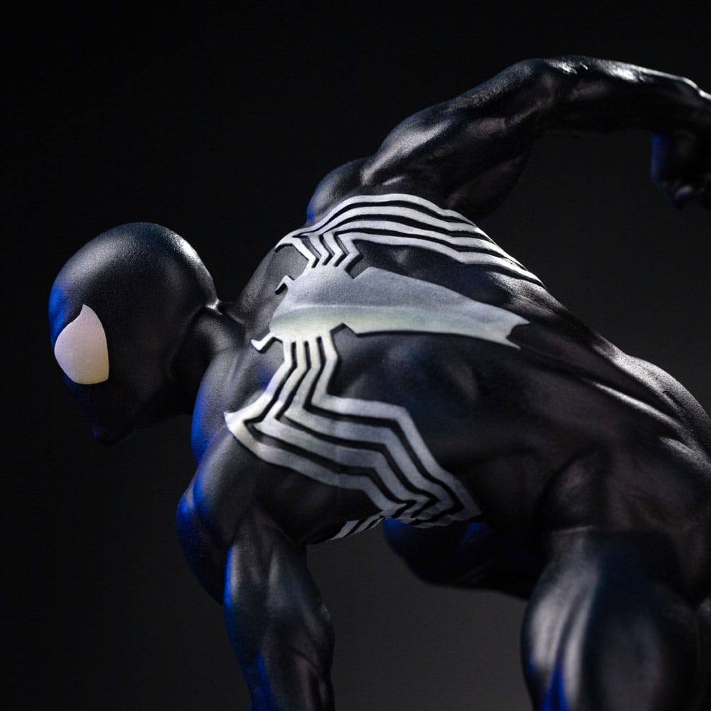 Marvel BDS Art Scale Statue 1/10 Spider-Man Black Costume 20cm - Scale Statue - Iron Studios - Hobby Figures UK