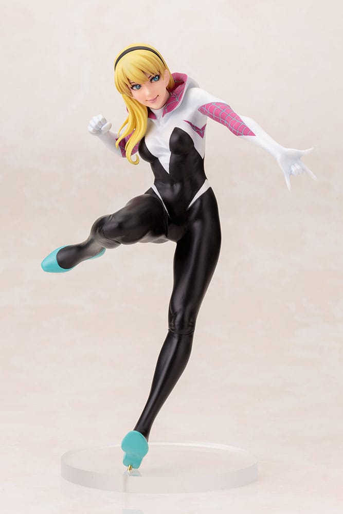 Marvel Bishoujo PVC Statue 1/7 Spider Gwen 22cm - Scale Statue - Kotobukiya - Hobby Figures UK