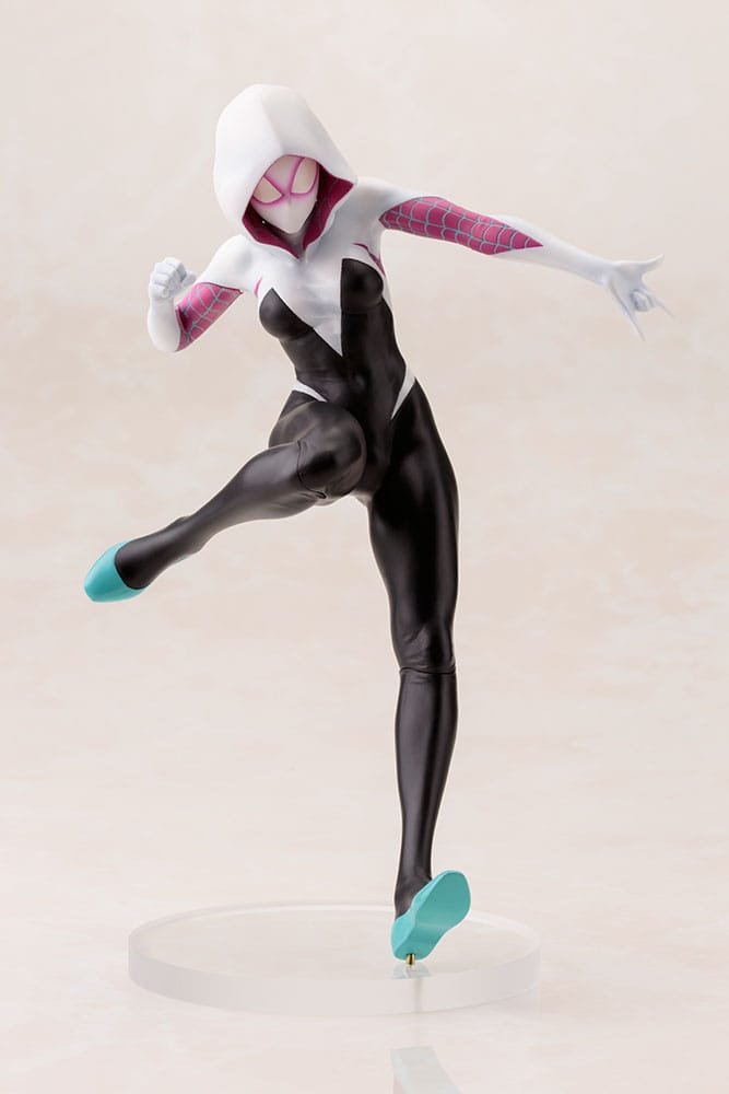 Marvel Bishoujo PVC Statue 1/7 Spider Gwen 22cm - Scale Statue - Kotobukiya - Hobby Figures UK