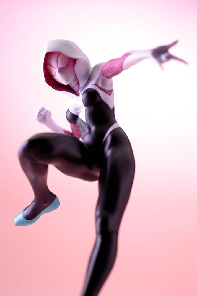 Marvel Bishoujo PVC Statue 1/7 Spider Gwen 22cm - Scale Statue - Kotobukiya - Hobby Figures UK