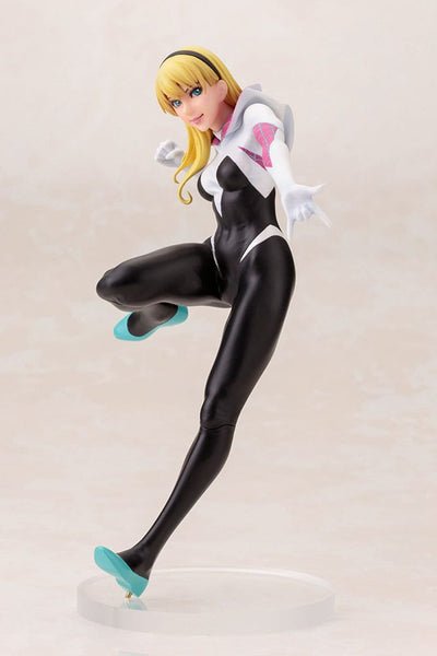 Marvel Bishoujo PVC Statue 1/7 Spider Gwen 22cm - Scale Statue - Kotobukiya - Hobby Figures UK