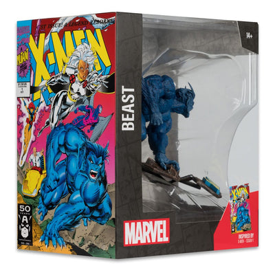 Marvel Collection PVC Statue 1/10 Beast (X-Men #1) 12cm - Scale Statue - McFarlane Toys - Hobby Figures UK